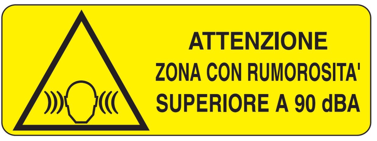 OCMEI SRL - OCM6CR432-A CART.PERICOLO F.TO MM 330X125