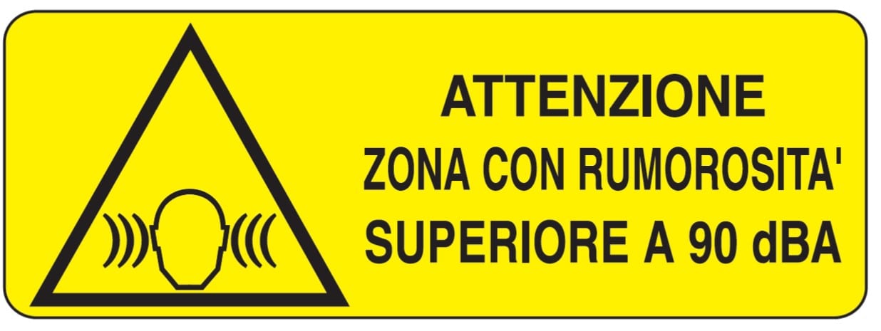 OCMEI SRL - OCM6CR432-A CART.PERICOLO F.TO MM 330X125