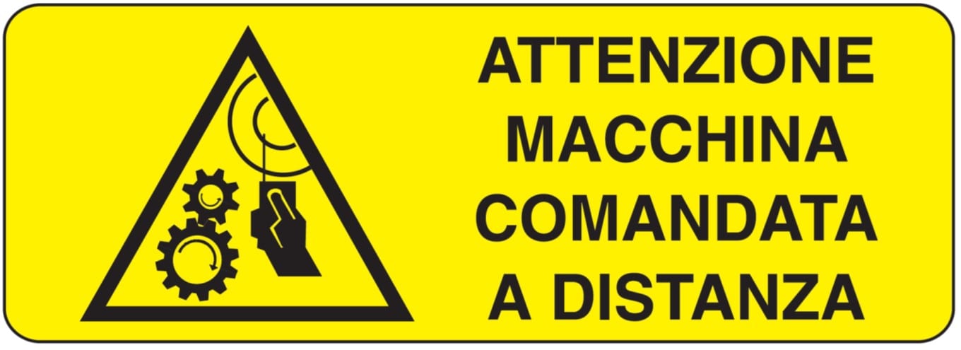OCMEI SRL - OCM6CR453-A CART.PERICOLO F.TO MM 330X125