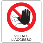 OCMEI SRL - OCM6CR565-B CART.DIVIETO F.TO MM 330X350