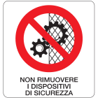 OCMEI SRL - OCM6CR575-B CART.DIVIETO F.TO MM 330X350