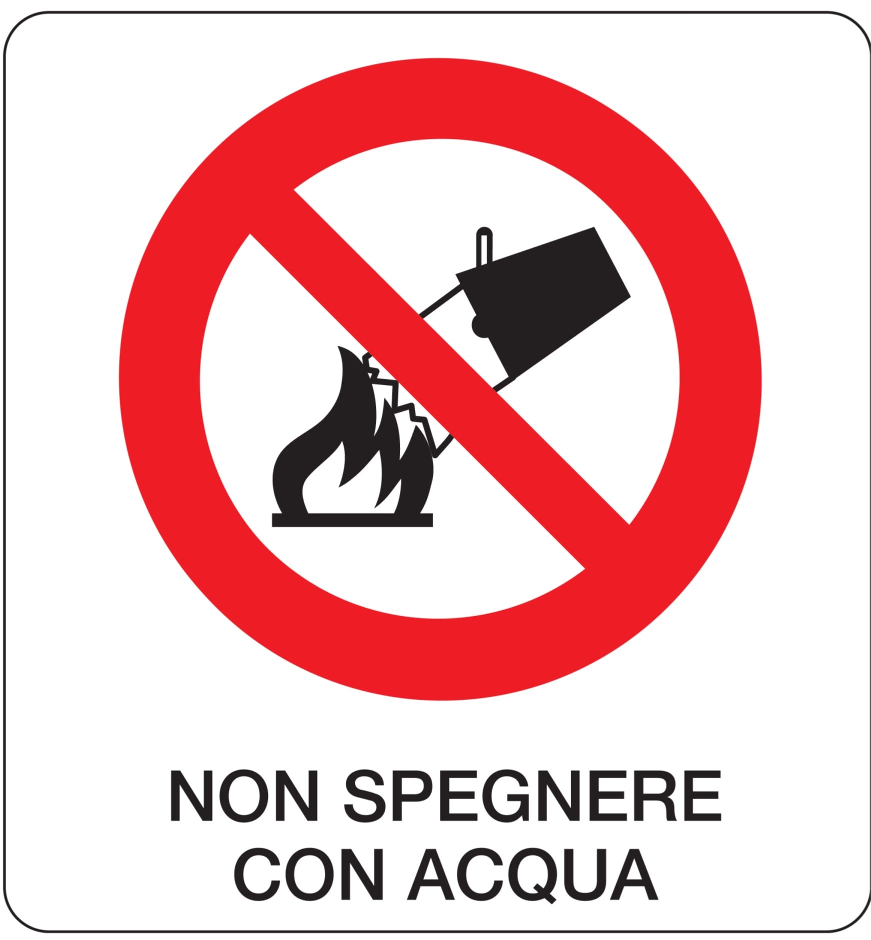 OCMEI SRL - OCM6CR589-B CART.DIVIETO F.TO MM 330X350