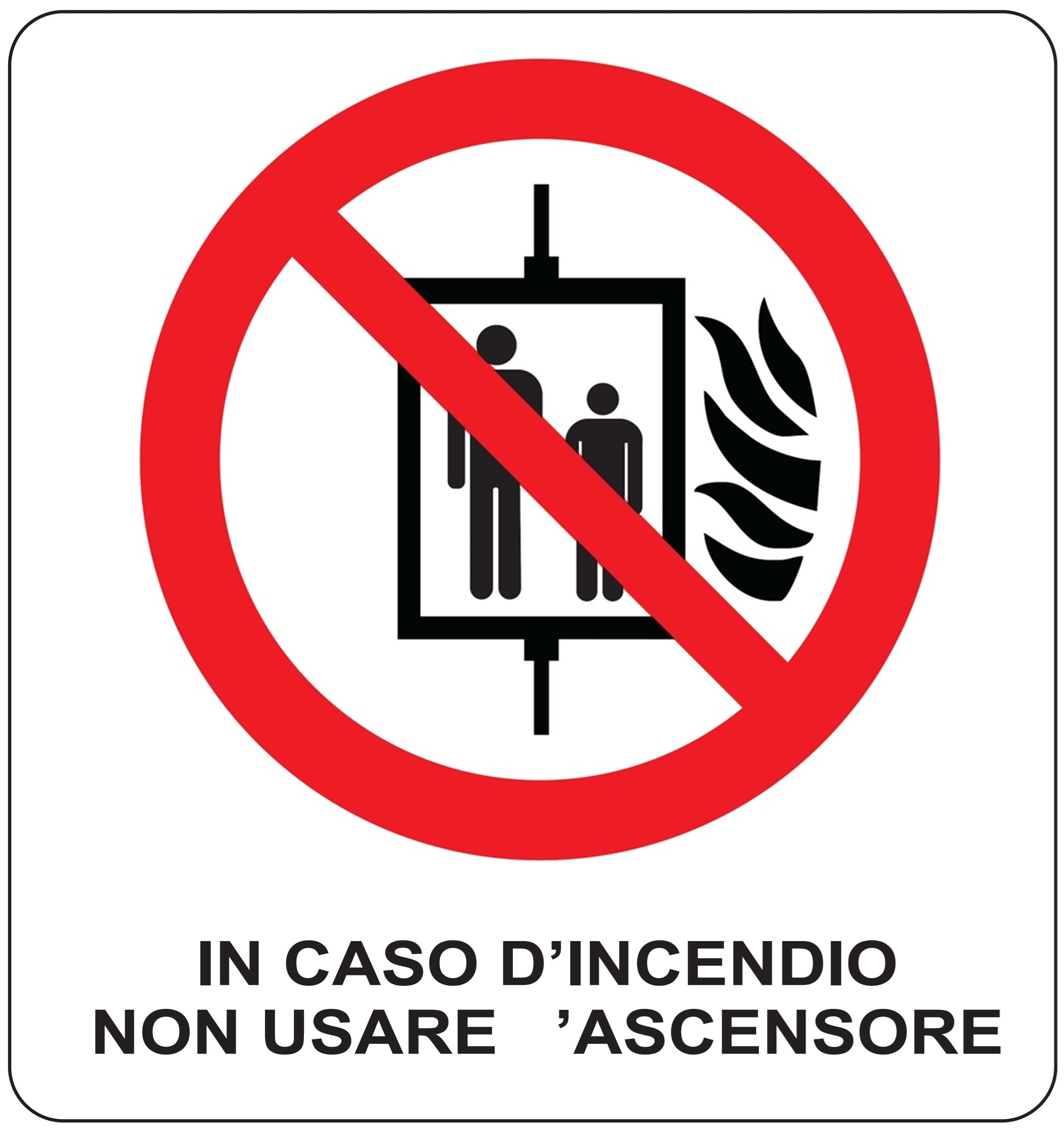 OCMEI SRL - OCM6CR620-B CART.DIVIETO F.TO MM 330X350