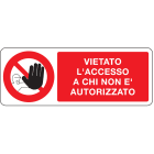 OCMEI SRL - OCM6CR718-AD ADES.DIVIETO MM 330X125 (CF.10PZ)