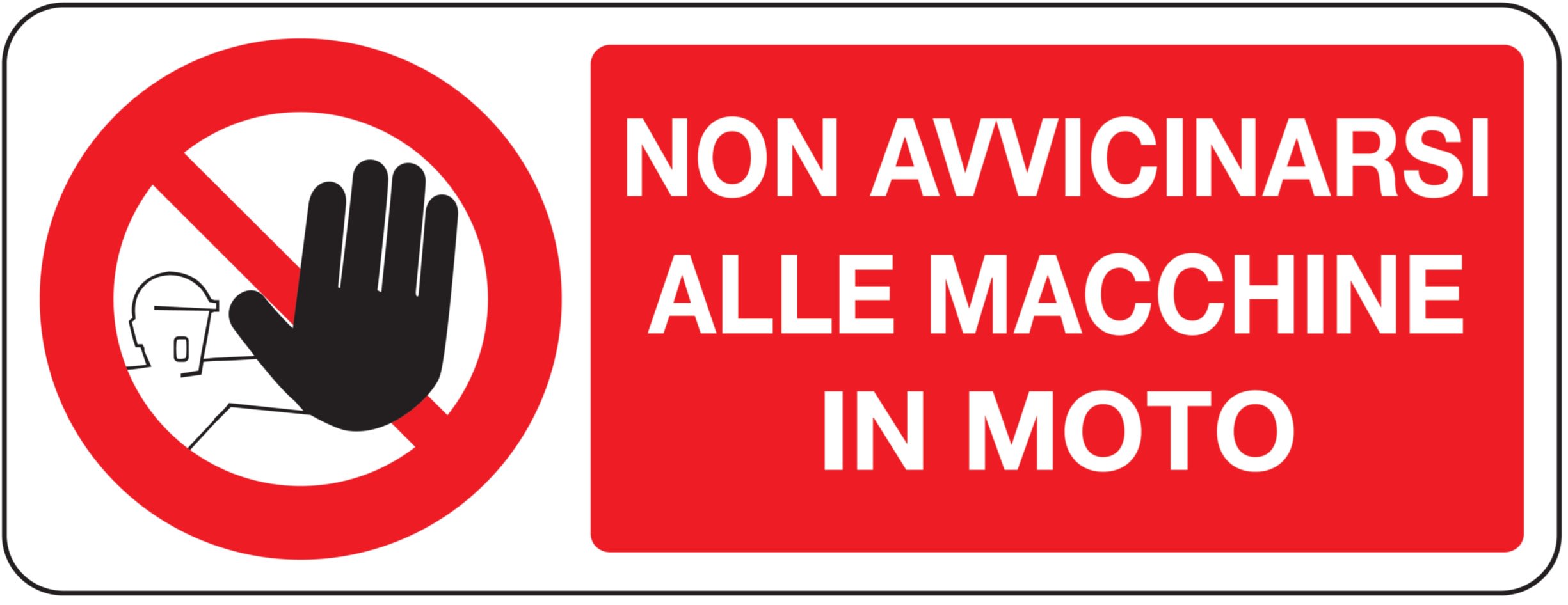 OCMEI SRL - OCM6CR732-A CART.DIVIETO F.TO MM 330X125