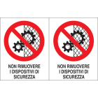 OCMEI SRL - OCM6ET2376 CF.10F ETICH. NON RIMUOVERE -125X160 (2X