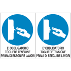 OCMEI SRL - OCM6ET2396 CF.10F ETICH. TOGLIERE TENS. 125X160 (2X