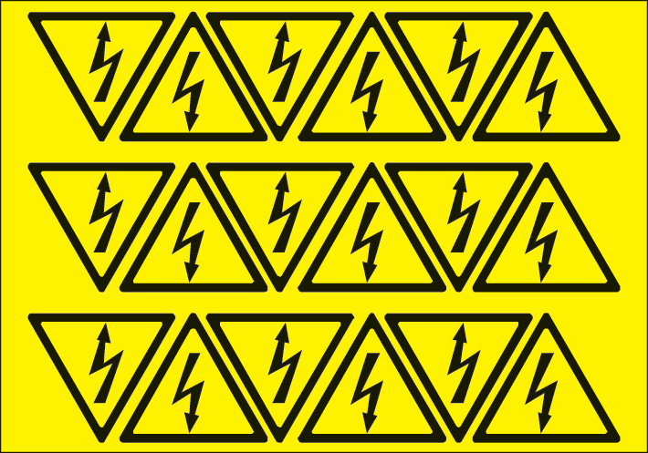 OCMEI SRL - OCM6ET2509 CF.10F ETICH. TENSIONE 18 P.FOGLIO MM68