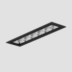 SIDE SPA - SDE3915-LBN-75 RULED LINEAR INCASSO 60X250MM 19W 2766LM