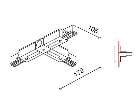SIDE SPA - SDE990289 CONGIUNZIONE A T - CONTATTO DI TERRA DES