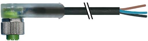 MURRELEKTRONIK SRL - MUE7000124216541000 M12 FEM. 90? CON CAVO + LED