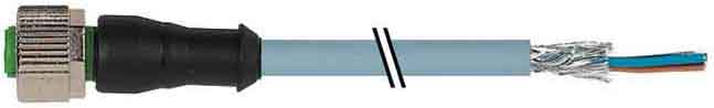 MURRELEKTRONIK SRL - MUE7000132013310500 M12 FEM. 0? SCHERMATO CON CAVO