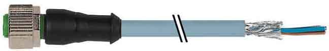 MURRELEKTRONIK SRL - MUE7000132213490500 M12 FEM. 0? SCHERMATO CON CAVO