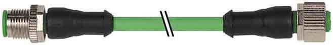 MURRELEKTRONIK SRL - MUE7000460418020060 M12 MAS. 0?/M12 FEM. 0? SCHERMATO CUBE67