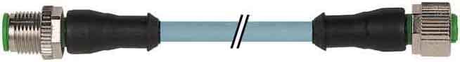 MURRELEKTRONIK SRL - MUE7000480012920200 M12 MAS. 0? / M12 FEM. 0? 8 POLI
