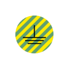 CEMBRE SPA - CEM700700 ETICHETTA ADESIVA PER APPARECCHIATURE CS-EYG, SIMBOLO GIALLO-VERDE TERRA, DIMENSIONE 12,5mm