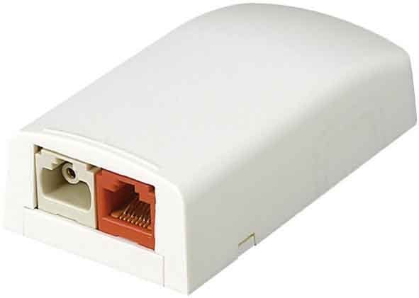 PANDUIT - PANCBX2AW-AY LA SCATOLA DA ESTERNO ACCETTA UNO O DUE