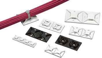 PANDUIT - PANABM100-AT-C0 SUPPORTO PER FASCETTE A 4 VIE CON ADESIV