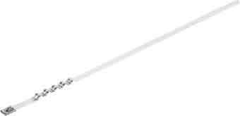 PANDUIT - PANMLT8WH-LP WAVE-TY IN ACCIAIO INOX, SEZIONE TRASVER
