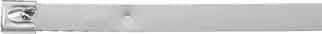PANDUIT - PANMLT4EH-LP FASCETTA IN ACCIAIO INOX, SEZIONE TRASVE