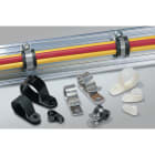HELLERMANNTYTON Srl - HEE211-15080 P-CLIP ALLUMINIO/NEOPRENE 9.5MM ALU8C