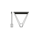 SIMES SPA - SMVS.7059.14 SCHERMO ASIMMETRICO POSTER GRI