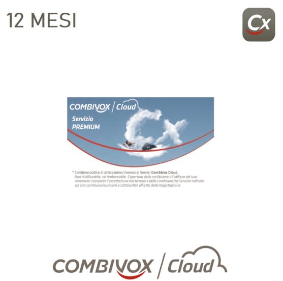 COMBIVOX SRL - CMB71.212 PREMIUM ABBONAMENTO 12 MESI