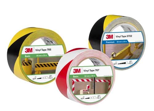 3M ITALIA - 3MF7100260599 766 YINYL TAPE YL BK 50MMX33M 12/CV IWCP