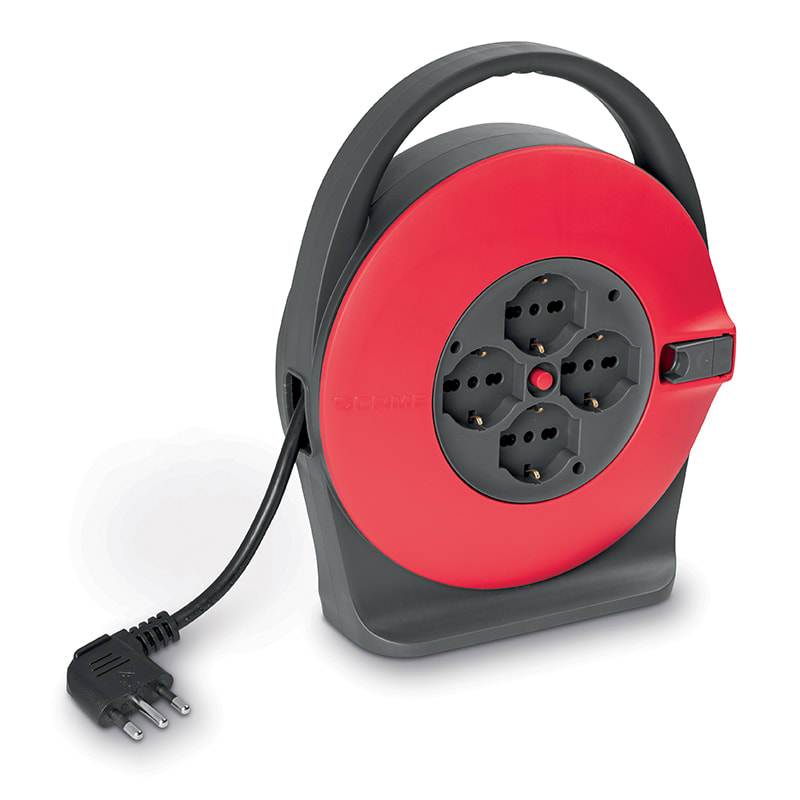 SCAME PARRE SPA - SCA710.4010 AVVOLGICAVO TRIS 4XP40 10M 215MM