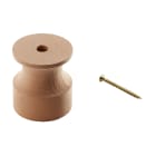 LE PROLUNGHE SAS - PRG7150/MAX ISOLATORE COTTO MAXI C/VITE OTTONATA