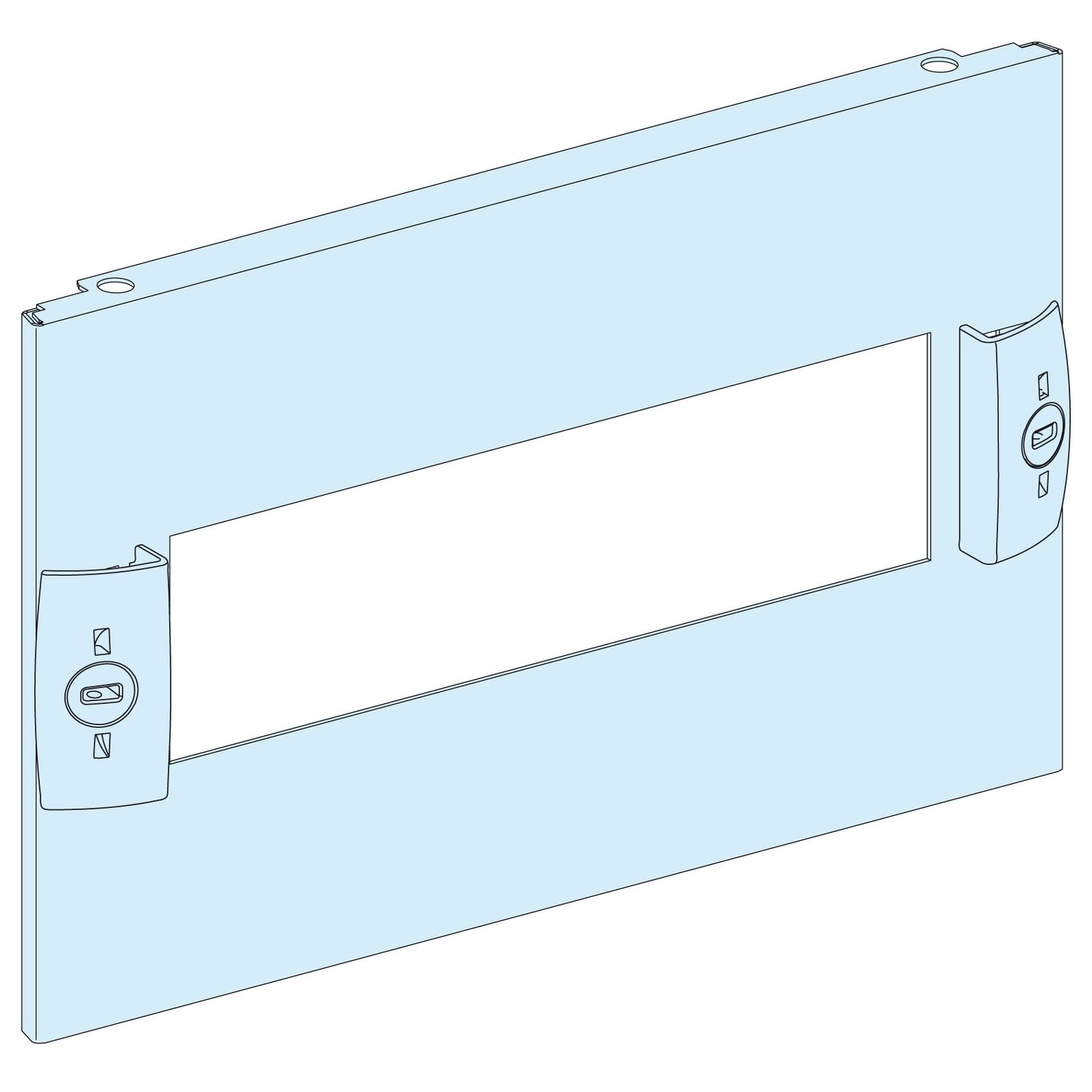 SCHNEIDER ELECTRIC - SNRLVS03214 PIASTRA FRONTALE MODULARE 4M L250