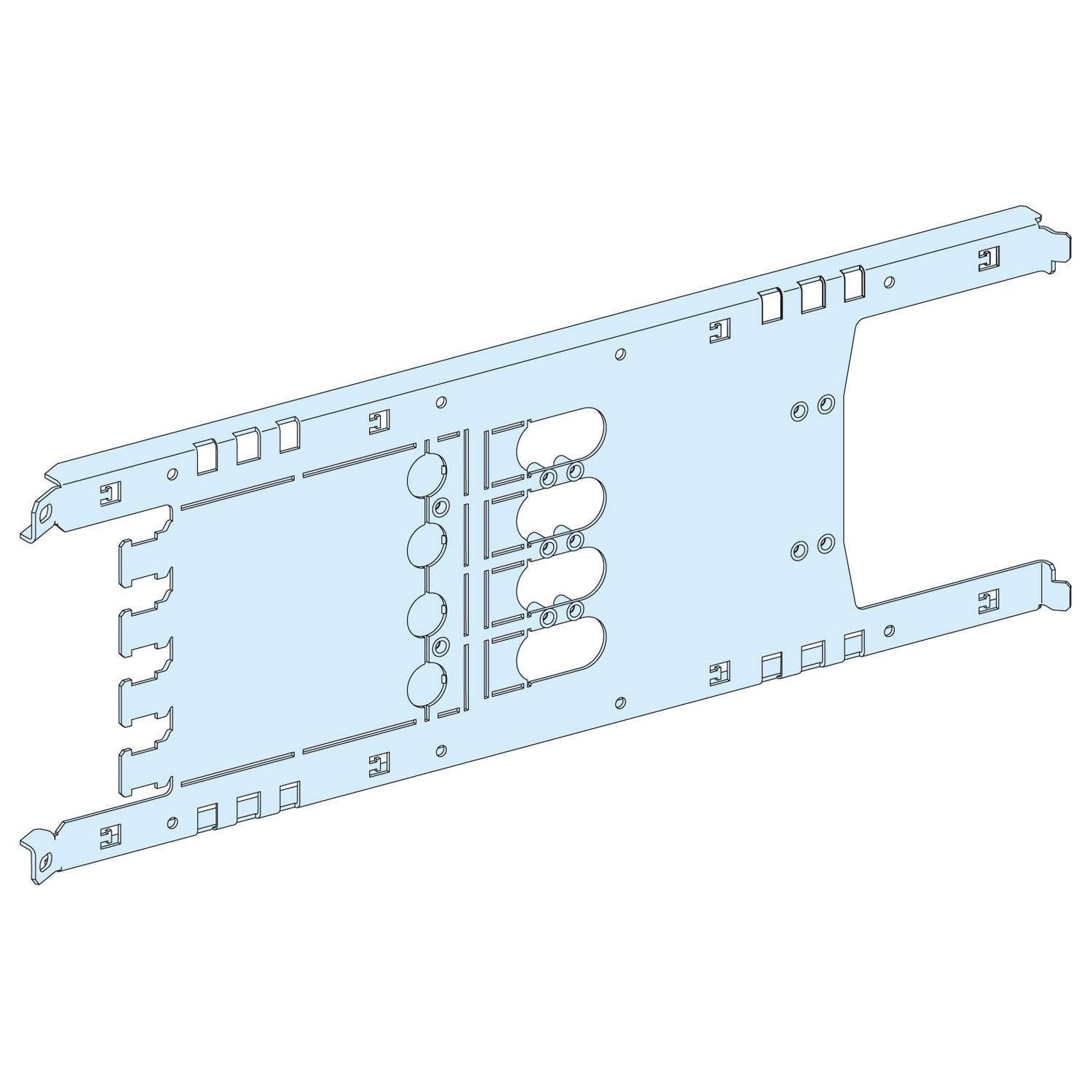 SCHNEIDER ELECTRIC - SNRLVS03414 PIASTRA DI FONDO NS250 H FIS/RIM/EST 4P