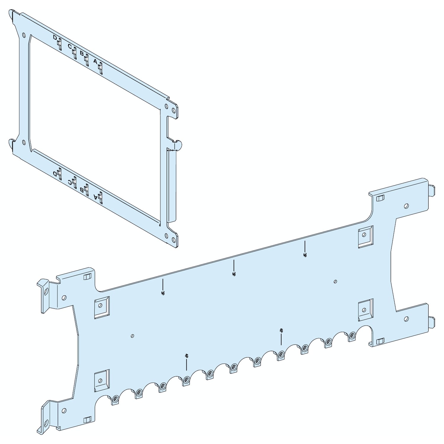 SCHNEIDER ELECTRIC - SNRLVS03423 PIAS. F 3/4 INS-NS250 V RIM/EST POLYPACT