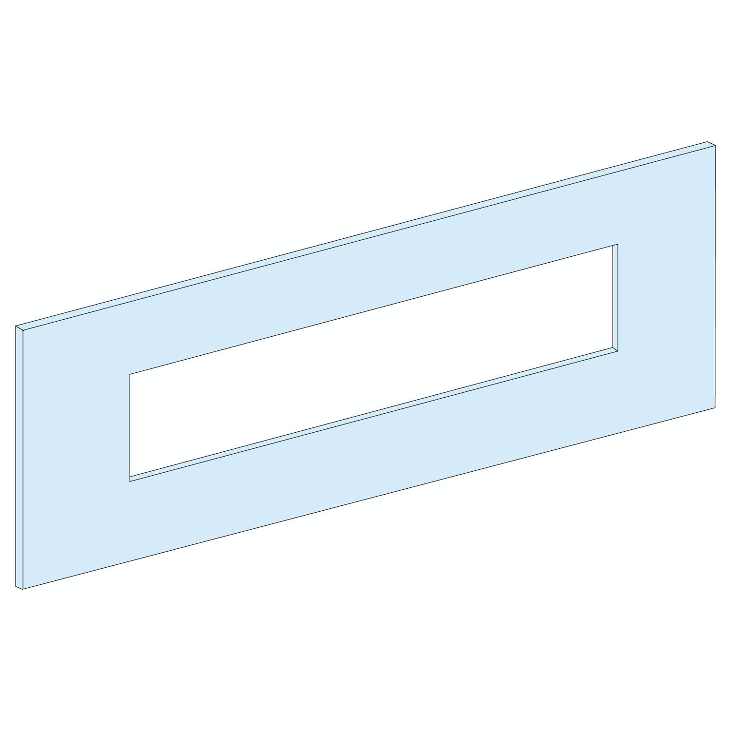 SCHNEIDER ELECTRIC - SNRLVS03620 Piastra frontale 3-4INS250 V