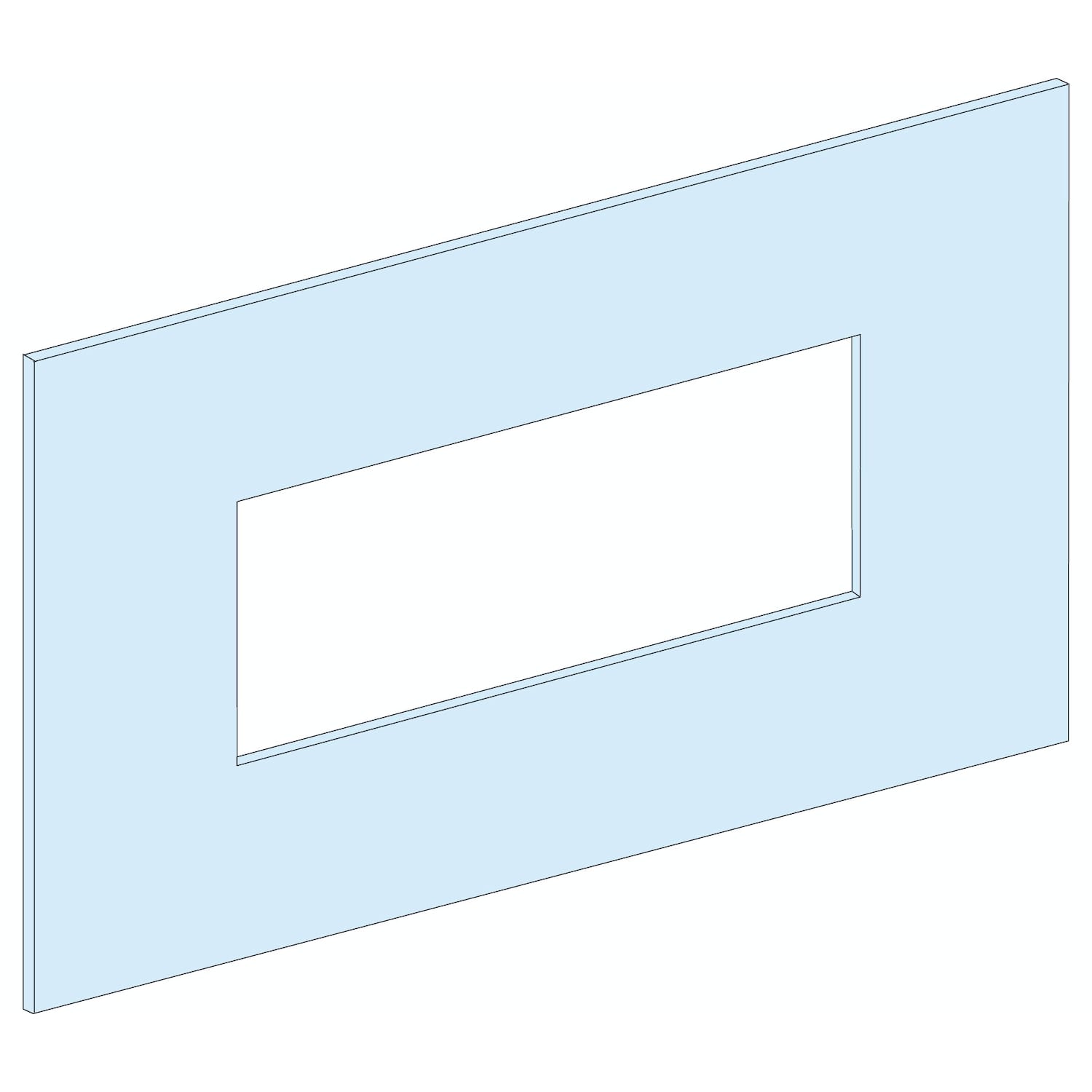 SCHNEIDER ELECTRIC - SNRLVS03659 Piastra frontale comm. INS-NS630 H rot