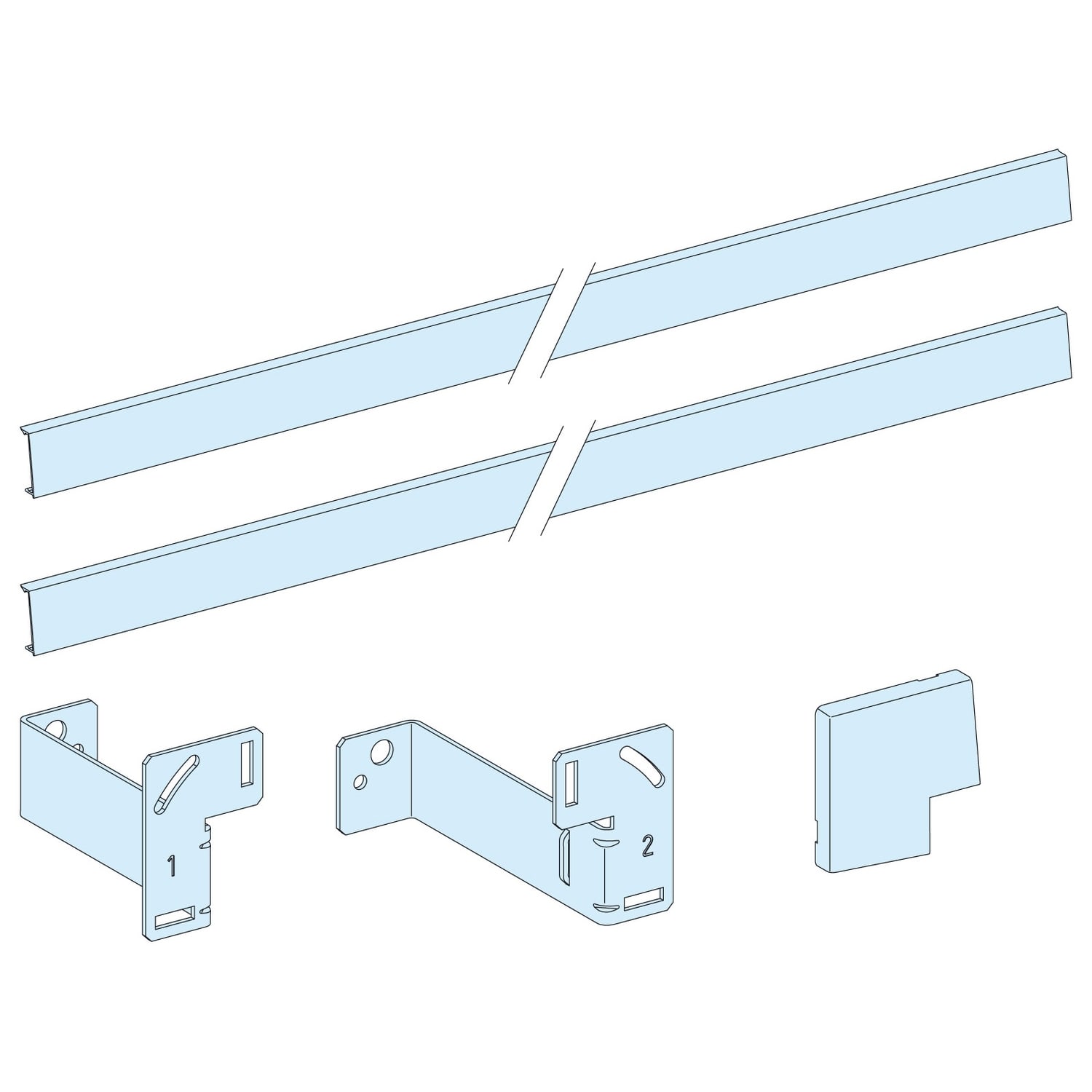 SCHNEIDER ELECTRIC - SNRLVS08820 KIT INCASSO G 21-27M
