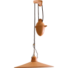 LE PROLUNGHE SAS - PRG7198 SALISCENDI E27 COTTO + P.LISC.COTTO D.40