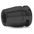 BM SPA - BMM007200030 Chiavi a bussola con attacco quadro femmina 1/2" bocca esagonale serie normale, fosfatate