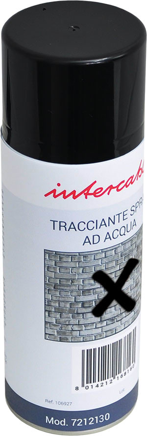INTERCABLE SRL - INR7212130 VERNICE SPRAY AD ACQUA COL. NERO