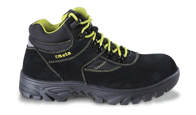 BM SPA - BMM072380239 Scarpe alte in pelle scamosciata con inserti in nylon