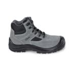 BM SPA - BMM072490246 Scarpe alte in pelle scamosciata con inserti in nylon, rapido sfilamento e copripuntale di rinforzo in poliuretano