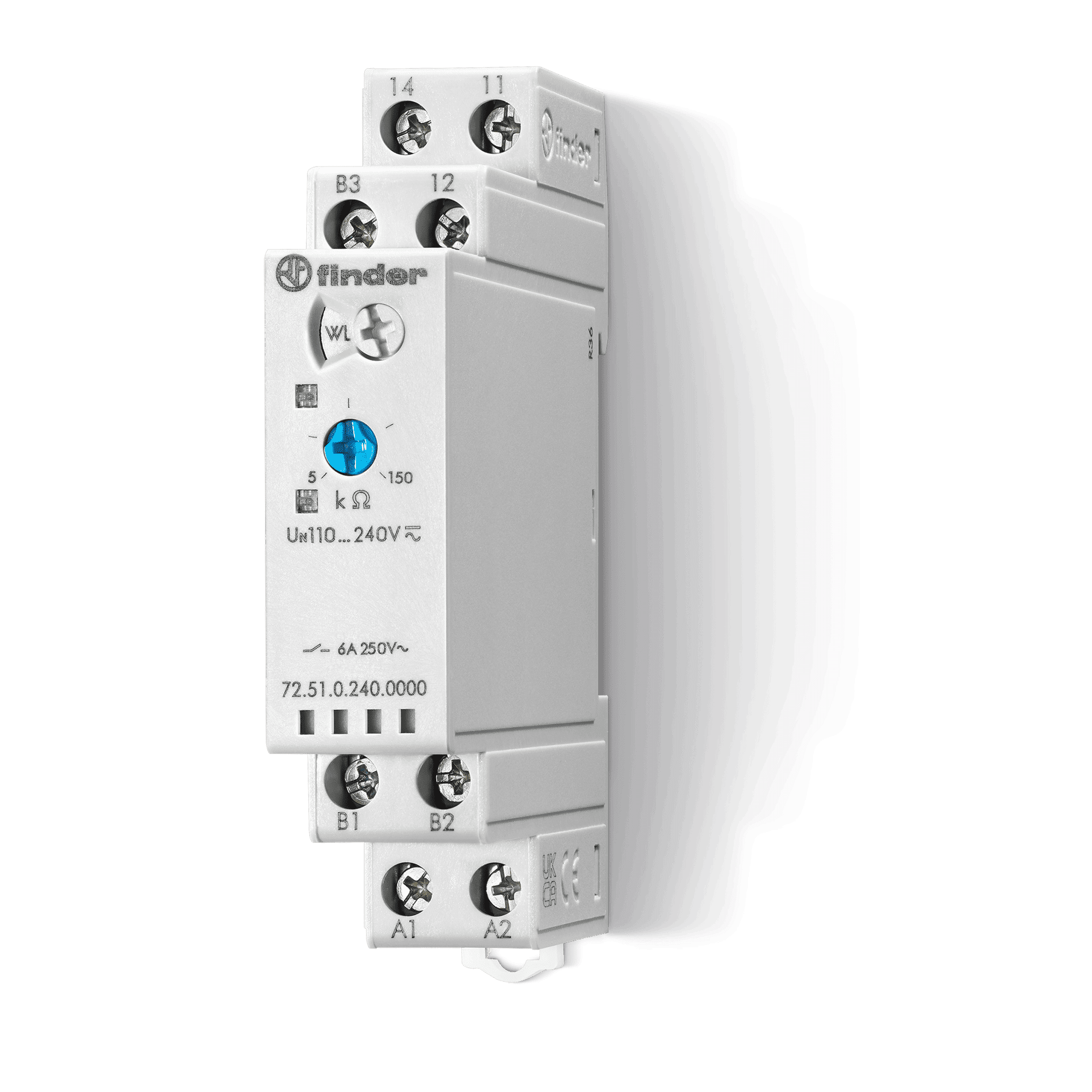 FINDER SPA - FIN725102400000 RELE 1M CONTROL.LIVELLO LIQUIDI 5-150KO