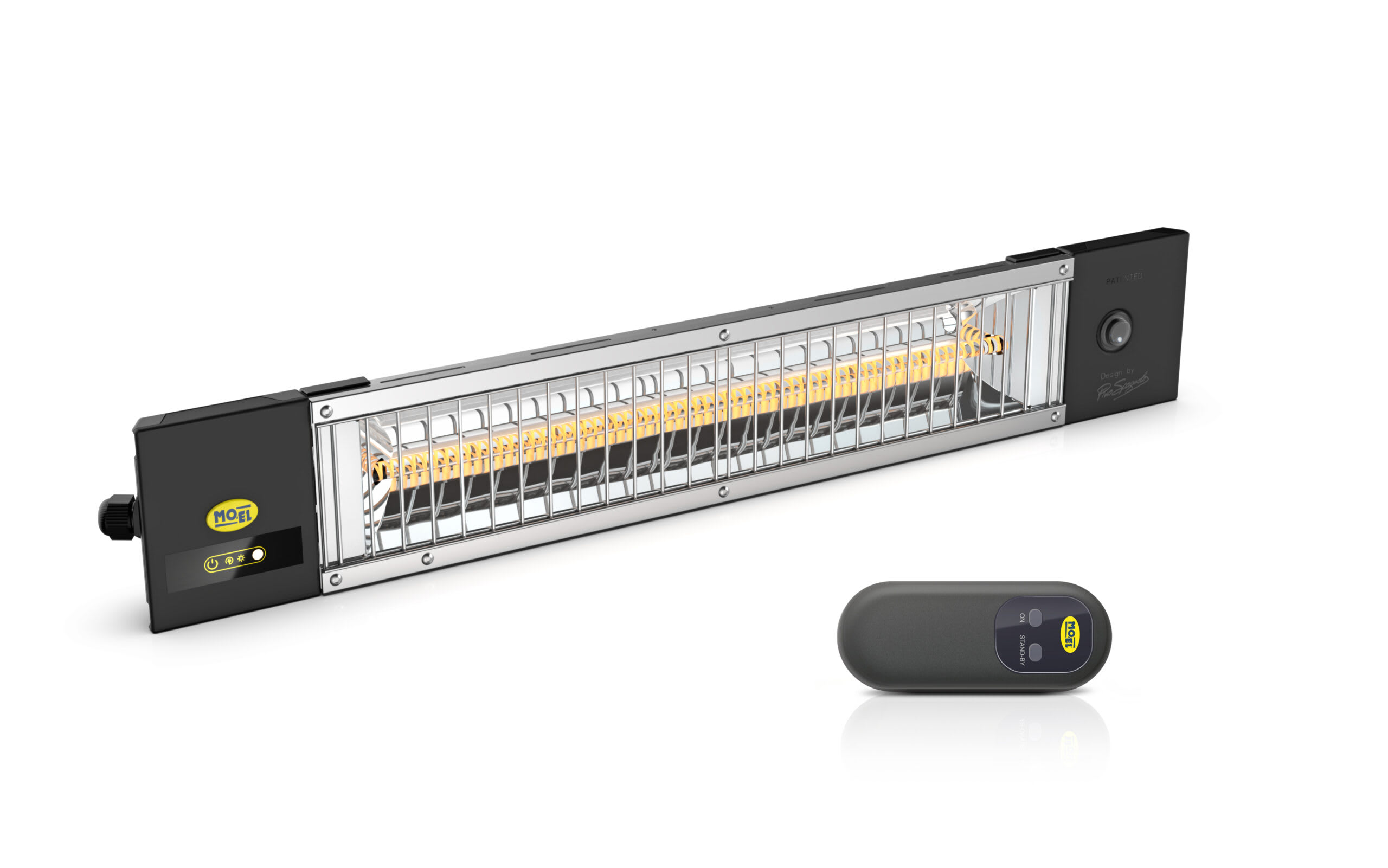 MO EL - MOE728CRC PETALO 1800W IR-B S.SCHUKO TELECOMANDO