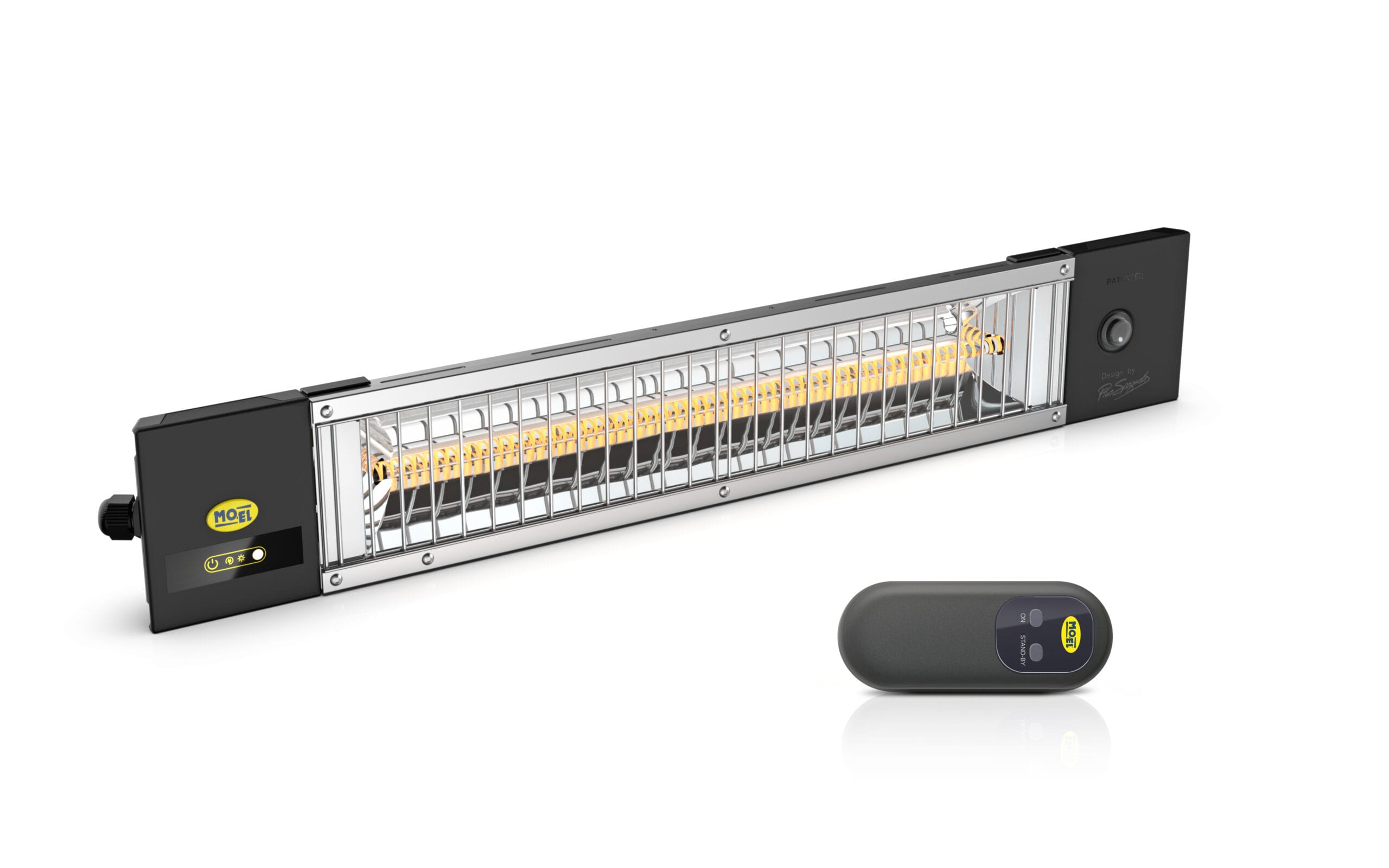 MO EL - MOE728CRC PETALO 1800W IR-B S.SCHUKO TELECOMANDO