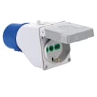 FANTON SRL - FME73108 ADATT.DA S.CEE 230V A 1P40 IP44