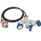 FANTON SPA - FME73136 ADATT.S.5P/16A-3P.3P/16A 2M 5G2,5 IP67