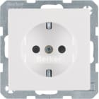 BERKER - BRK7341236089 PRESA SCHUKO SERIE Q1/Q3 BIA.POL.VELLUTO