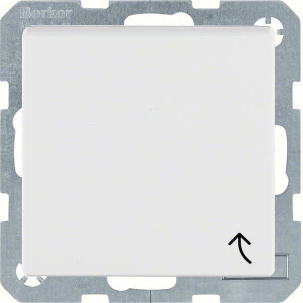 BERKER - BRK7341251909 SKO Steck KLPD SL-ST KISU S.1 pw matt