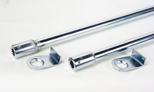 FAAC SPA - FAA736023 COPPIA TUBI TRASM.SUPP.LAT.M.2