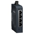 SCHNEIDER ELECTRIC - SNRMCSESU053F1CU0 switch di rete, Modicon Networking, standard non gestito, 4 porte per rame con 1 porta per fibra ottica multimodale